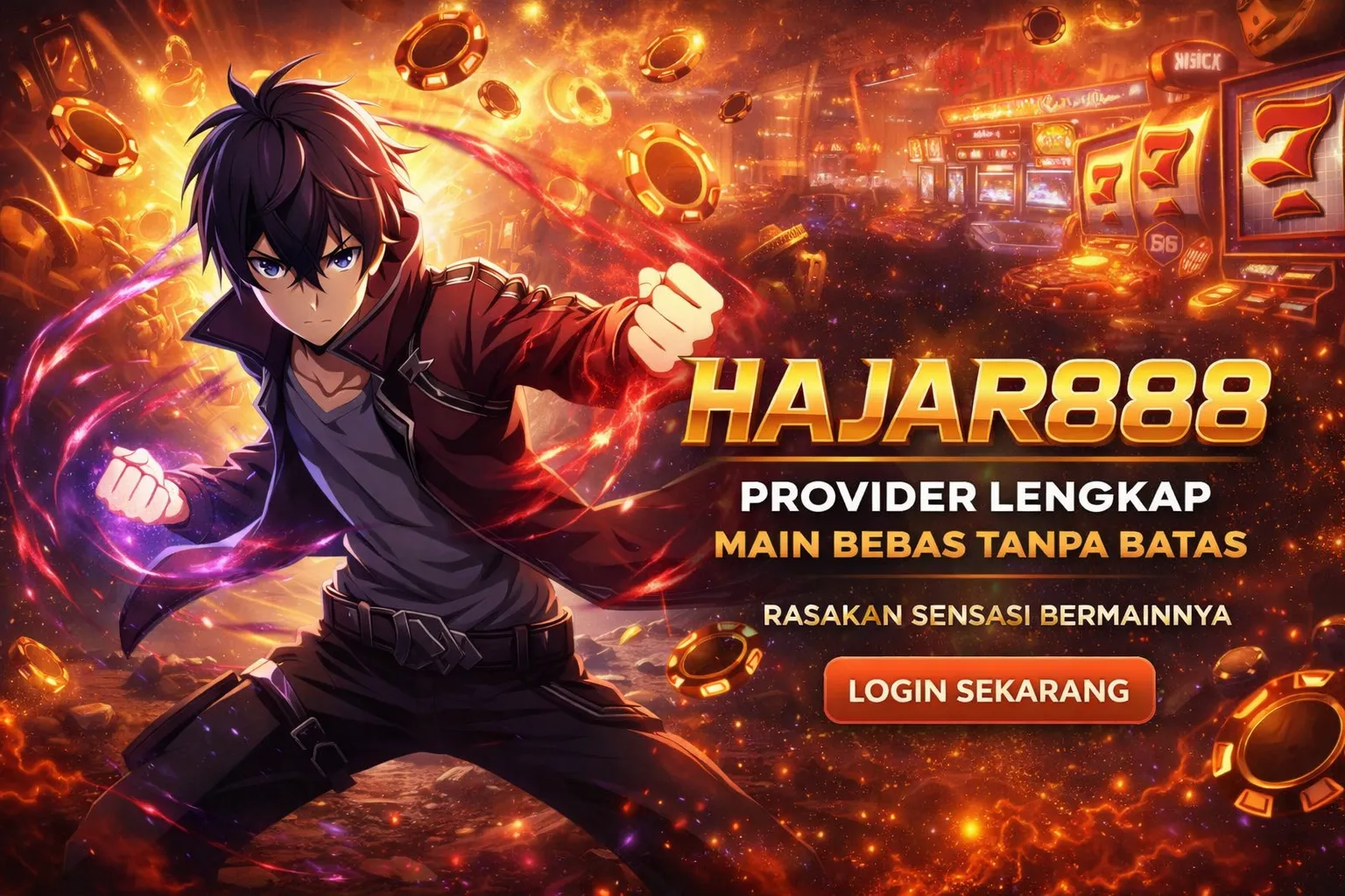 HAJAR888 • Tampil Ganas di Tengah Arena Gaming Digital!